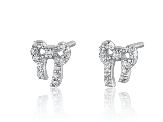 Scream Pretty Bow Studs