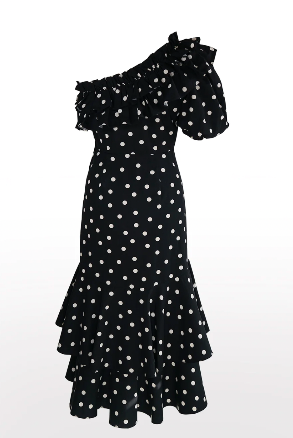 Rent Queens Of Archive Jeanne Noir Dress